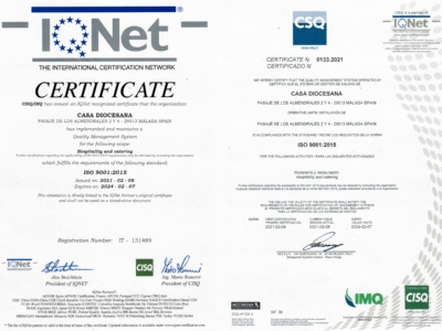 CERTIFICADO ISO9001