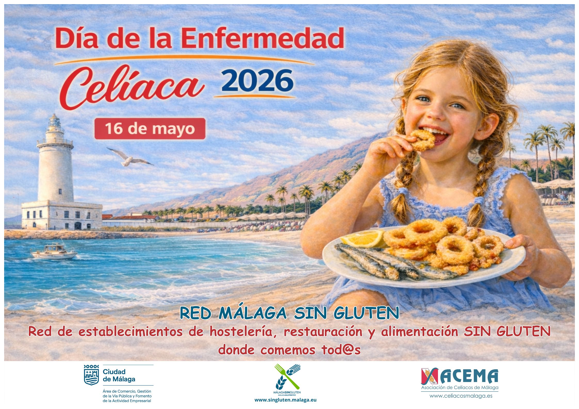 CARTEL RED MÁLAGA SIN GLUTEN Horizontal 2026